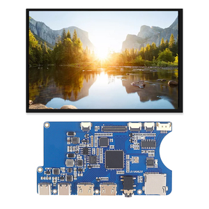 定制10.1英寸CLAA101FP0A XG 1920*1200液晶显示器，带h-dmi至LVDS驱动板60hz支持USB2.0C触摸接口板使用