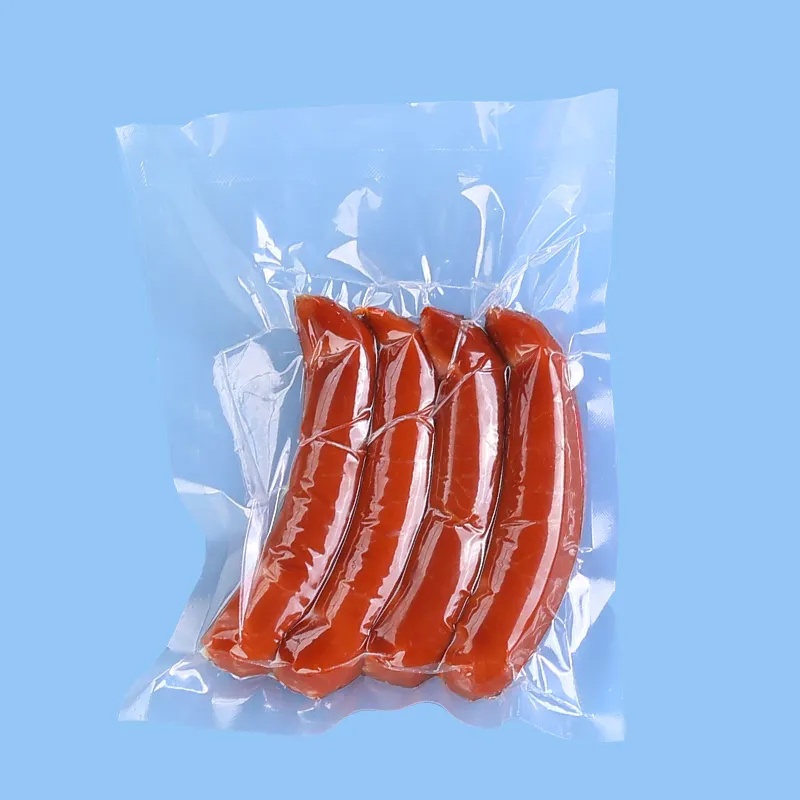 Smooth cover transparent vacuum pouches frozen vacuum bags food 20x30 packaging