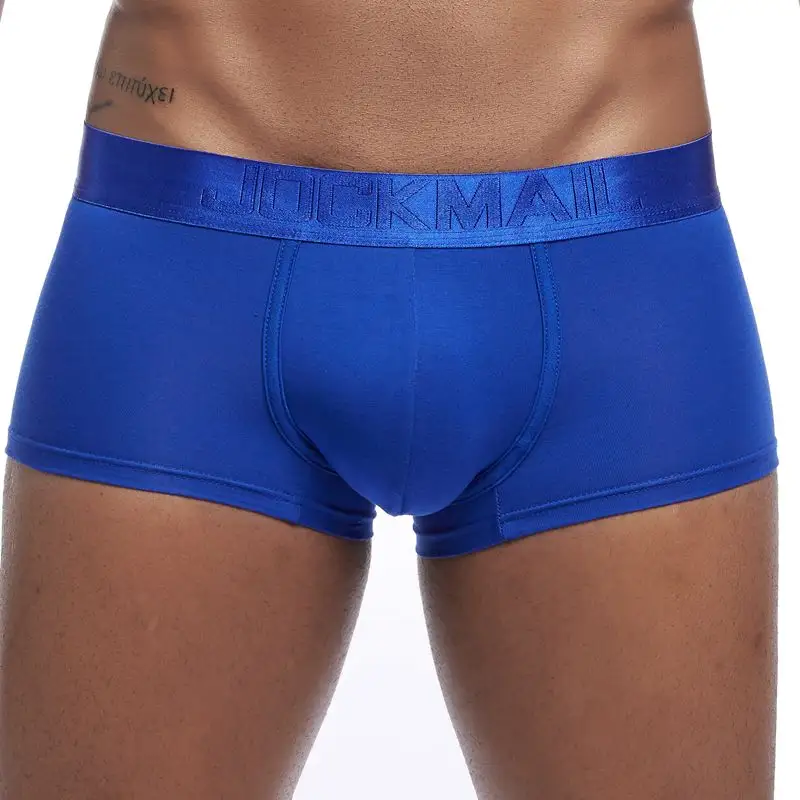 JOCKMAIL slip boxer modali morbidi vita bassa Plus size bauli stile mutande moda intimo maschile popolare