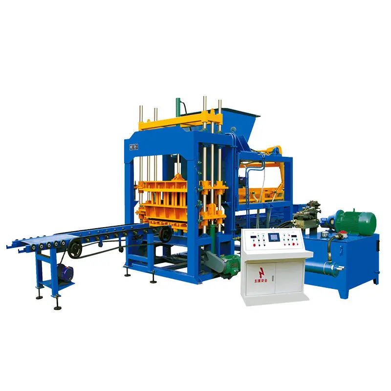 Promotion price QT6-15 automatic hollow brick making machine with factory direct sale