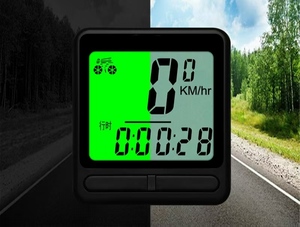<strong>Wireless</strong> Bicycle <strong>Computer</strong> Big Digital Screen Waterproof Speedometer Stopwatch Mount Bike <strong>Cycle</strong> Wired Cycling <strong>Computer</strong> - Product Image 5