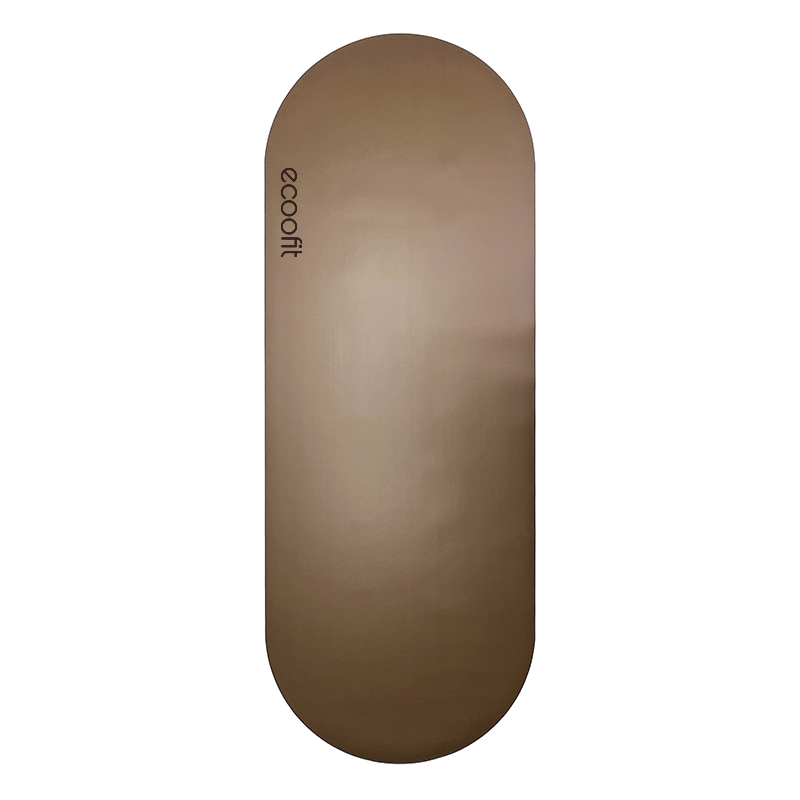 Tapis de yoga brun chocolat