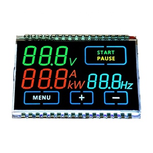 Personalizza 7 segmenti 6 cifre modulo Display LCD monocromatico LCD personalizzato a sette segmenti per misuratore di potenza - Product Image 4