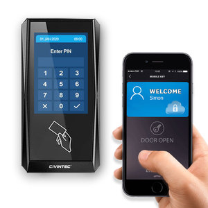 TCP/IP Linux web basierend BLE NFC QR Code smart telefon RFID tür access control system