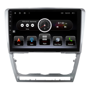 เครื่องเล่นดีวีดีระบบเสียงสเตอริโอสำหรับ Skoda Octavia A6 2007-2014 Mt AT แอนดรอยด์12นิ้ว - Product Image 6