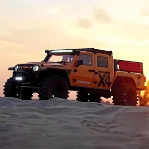 Çapraz <span class=keywords><strong>RC</strong></span> EMO X4 1:8 ölçekli 4WD Off Road tırmanma kamyon <span class=keywords><strong>RC</strong></span> Trail paletli çift hızlı iletim kilitli als siyeller LED ışıkları - Product Image 3
