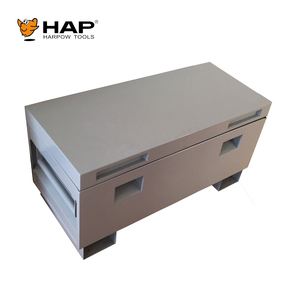 流行钢金属货车现场安全工具箱带锁的胸部保险库 - Product Image 1