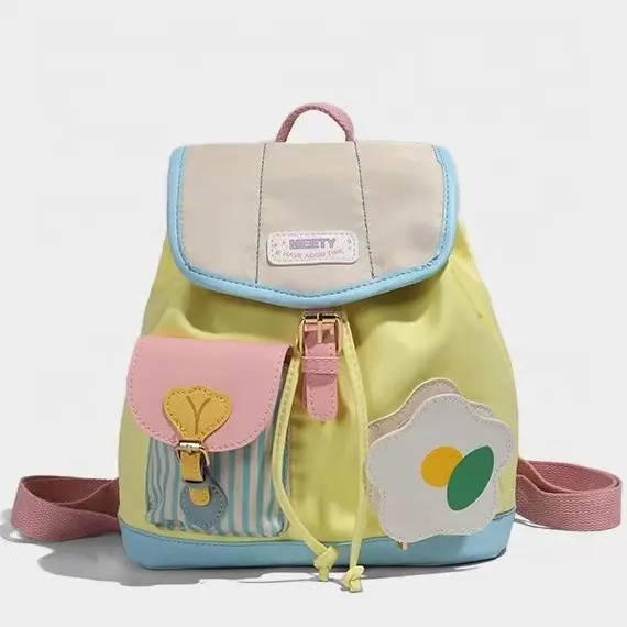 Japão mini mochila 2023 nova viagem saco alunos bonito cor pequena schoolbag menina viajante mochila