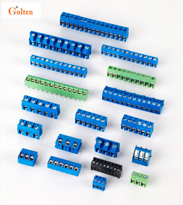 Prensa de resorte pcb de doble capa macho y hembra de 2 pines, tipo ranurado, 12 Pines, 2,54mm, Conector de bloque de paso, tornillo 3,5 negro - Product Image 3