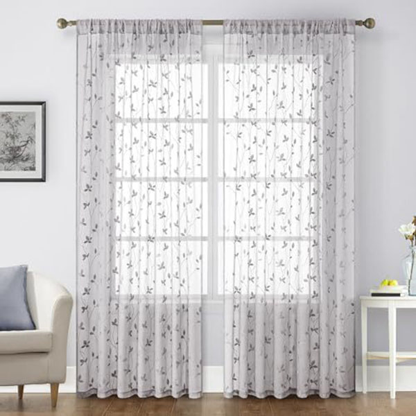 Trèfle à quatre feuilles gris