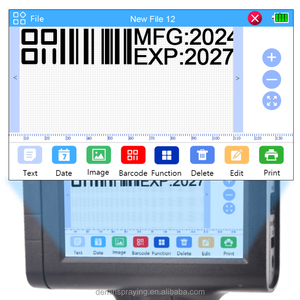 Nuovo codice numero di lotto di codice con codice Logo data di scadenza della stampante a getto d'inchiostro palmare data di scadenza macchina per codificare a getto d'inchiostro a getto d'inchiostro portatile - Product Image 2