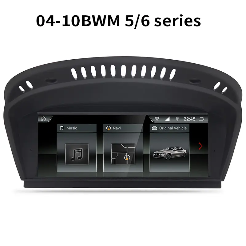 8.8 "Android untuk BMW 04-10 E46 E 38 E39 E53 dengan 1 + 16GB GPS Navigasi Membalikkan Video Radio Mirrorring BT Mobil Pemain