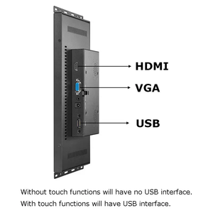 Widescreen 11.6 Inch <strong>Raspberry</strong> <strong>Pi</strong> <strong>Open</strong> <strong>Frame</strong> Industrial Grade Touch Screen <strong>Monitor</strong>