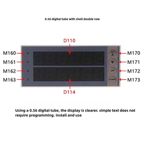 Schermo di testo della scheda di controllo industriale plc e scheda di visualizzazione dei parametri di input abbastanza touch screen senza programmazione - Product Image 3