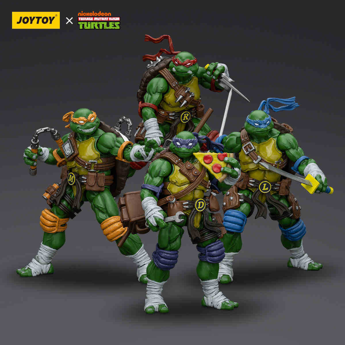 Tortues Ninja quatre tortues
