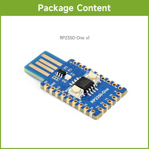 RP2350-One tipo di PCB A bordo d'onda-una spina 4MB Flash scheda MCU basata su RP2350A Dual-core Dual-core Dual-architettura