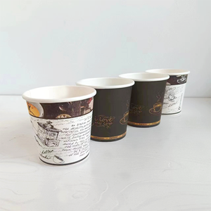 Single Wall Disposable Plastic <strong>Cups</strong> <strong>2</strong>.5oz 3oz Mini Small Coffee Tasting <strong>Cups</strong> Biodegradable with Custom Logo Print for Crafts - Product Image 1