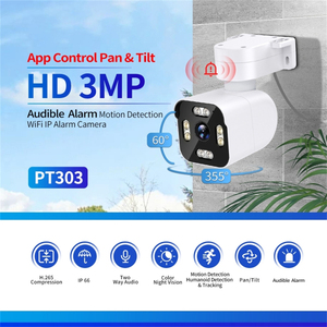 Jortan Cámara IP de Red de 3MP ICAM365 Gran Angular Pan-Tilt CMOS Sensor Visión Nocturna Audio Bidireccional Tarjeta de Memoria EN LA Nube Accesible - Product Image 2
