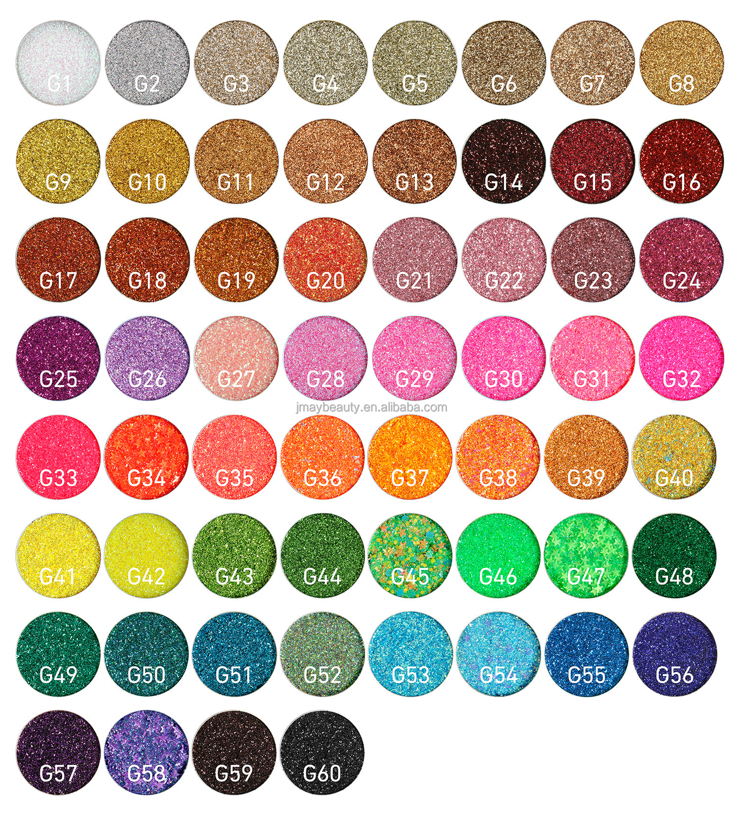 Glitter eyeshadow