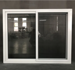 Supplier New Product Commercial Horizontal Vertically Air-proof Latest <strong>Window</strong> Design Rainproof UPVC Sliding <strong>Windows</strong> - Product Image 2