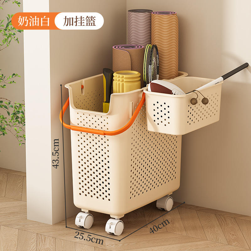 off-white hanging basket