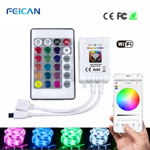 Беспроводной дистанционный диммер Feican 12VDC RGB для контроллера Bluetooth DMX с управлением музыкой ROHS Сертифицированный WiFi контроль - Product Image 6