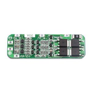 3S 20A 18650 Li-ion lityum pil şarj cihazı PCB BMS koruma levhası matkap motoru için 12.6V Lipo hücre modülü 64x20x3.4MM - Product Image 4