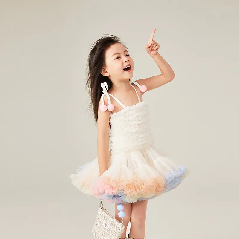 Nouvelle corée enfants mode velours côtelé robes décontractées pour robes 2024 enfant en bas âge vêtements bébé filles printemps dressess