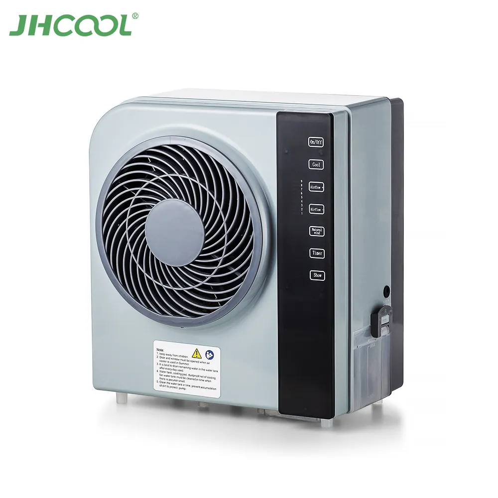 JHCOOL 16w 600 m3/h Mini condizionatore d'aria evaporativo a risparmio energetico Desktop 12V Dc raffreddatore d'aria portatile a energia solare