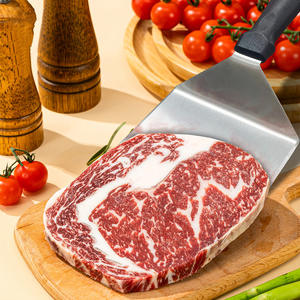 Buiten Grillfornuis Koken 15.75X11.8 Inch Zware Roestvrijstalen Grillpan Grillplaat Vlakke Bovenplaat Met Spatel Set - Product Image 5