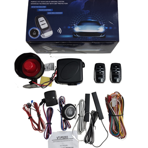 12V Precio de fábrica PKE Universal Car Remote Starter Engine SMART KEY Pulsador Start Stop Car Alarm System - Product Image 1