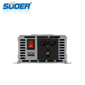 Suoer 1000W汽车太阳能数字显示逆变器12V 220单相转换器，带5v输入和1A输出正弦波 - Product Image 2