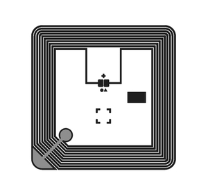 SUNLANRFIDミニアクセス制御タグ50*50mm FUDAN F08 FM11RF08 13.56MHz RFID NFCステッカーアクセス制御カード用 - Product Image 3