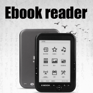 6 Inch Digital EBook <strong>Reader</strong>,300 DPI Ink Screen Electronic Book <strong>Reader</strong> FM Audio, TF Card 4 8 16 GB Inkbook EReader USB Charge - Product Image 3