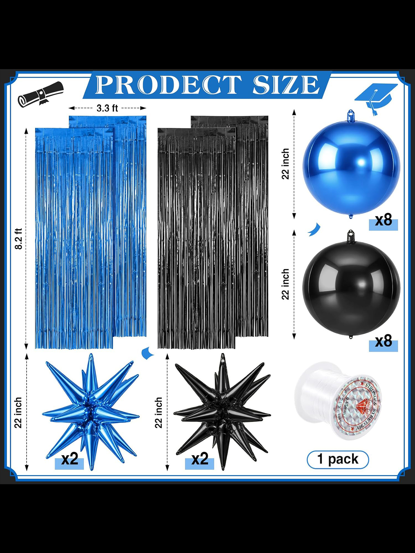 azul negro
