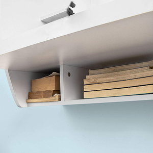 <strong>Multi</strong> <strong>Function</strong> White Cheap Modern Wall Mounted Floating Study Laptop <strong>Computer</strong> Desk - Product Image 5