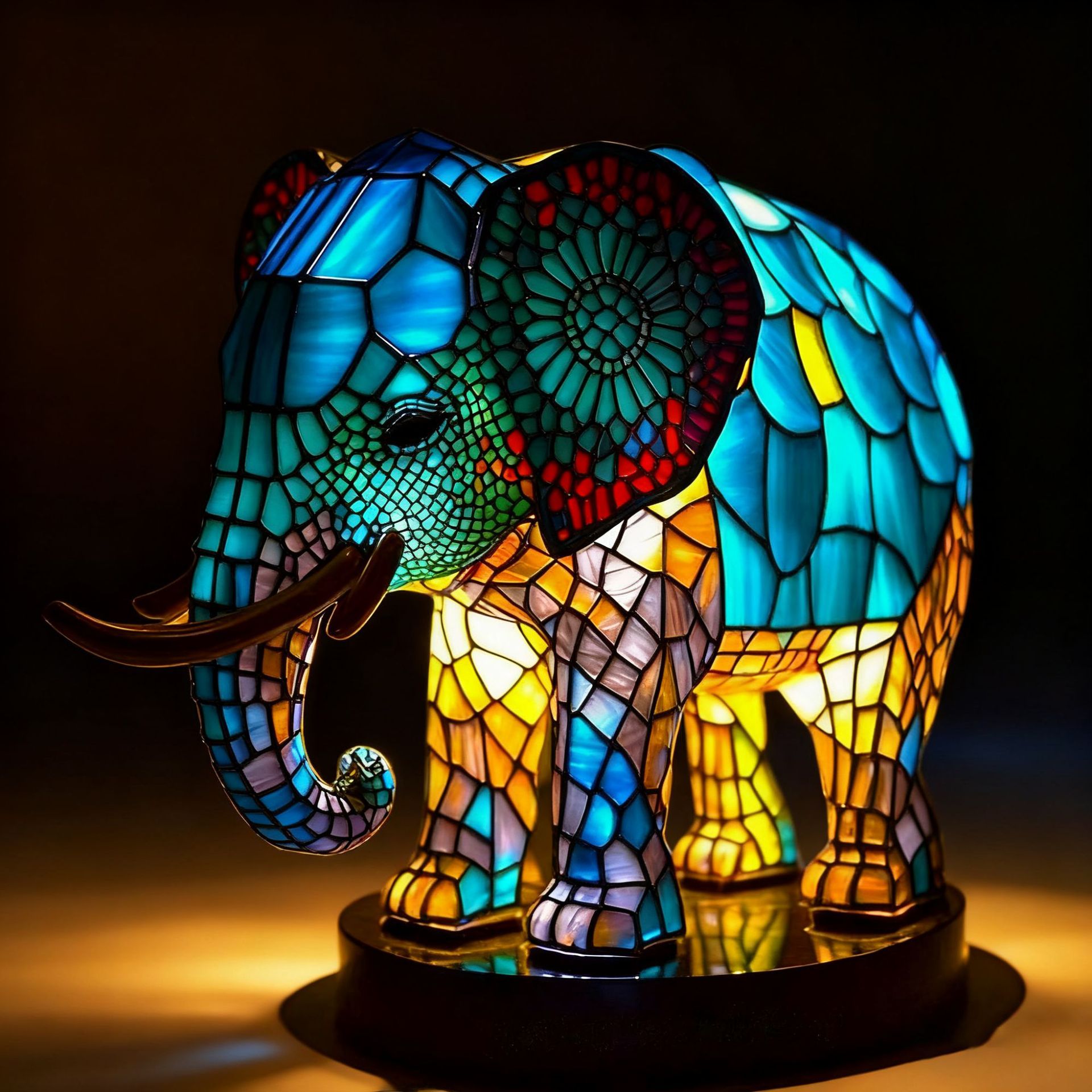 Éléphant à long nez