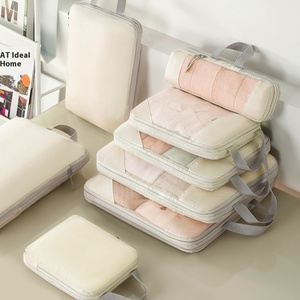 10 Công Viên Ma Thuật 8Pcs Túi Du Lịch Nén Nước Bằng Chứng Kích Thước Khác Nhau Sang Trọng Xách Tay Vải Thô Du Lịch Nén Đóng Gói Cubes - Product Image 1