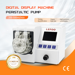 LFPC302ST малошумящий многофункциональный регулируемый скоростной перистальтипонасос с дисплеем с высоким расходом 25-500 мл/мин шаговый двигатель - Product Image 2