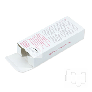 Прямоугольная бумажная складная коробка с логотипом - Product Image 3