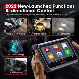 Autel-herramienta de diagnóstico automotriz MaxiCOM MK808, AUTOVIN, prueba activa, OBD2, codificación de llaves, MK808, más de 36 servicios - Product Image 3