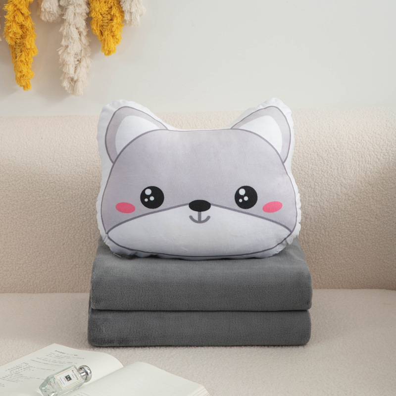 Cucciolo grigio-4040 cm coperta incorporata-100150 cm