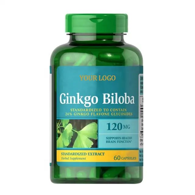 Oem Hete Verkopende Producten Kruidensupplementen Ginkgo Biloba Extract Capsules