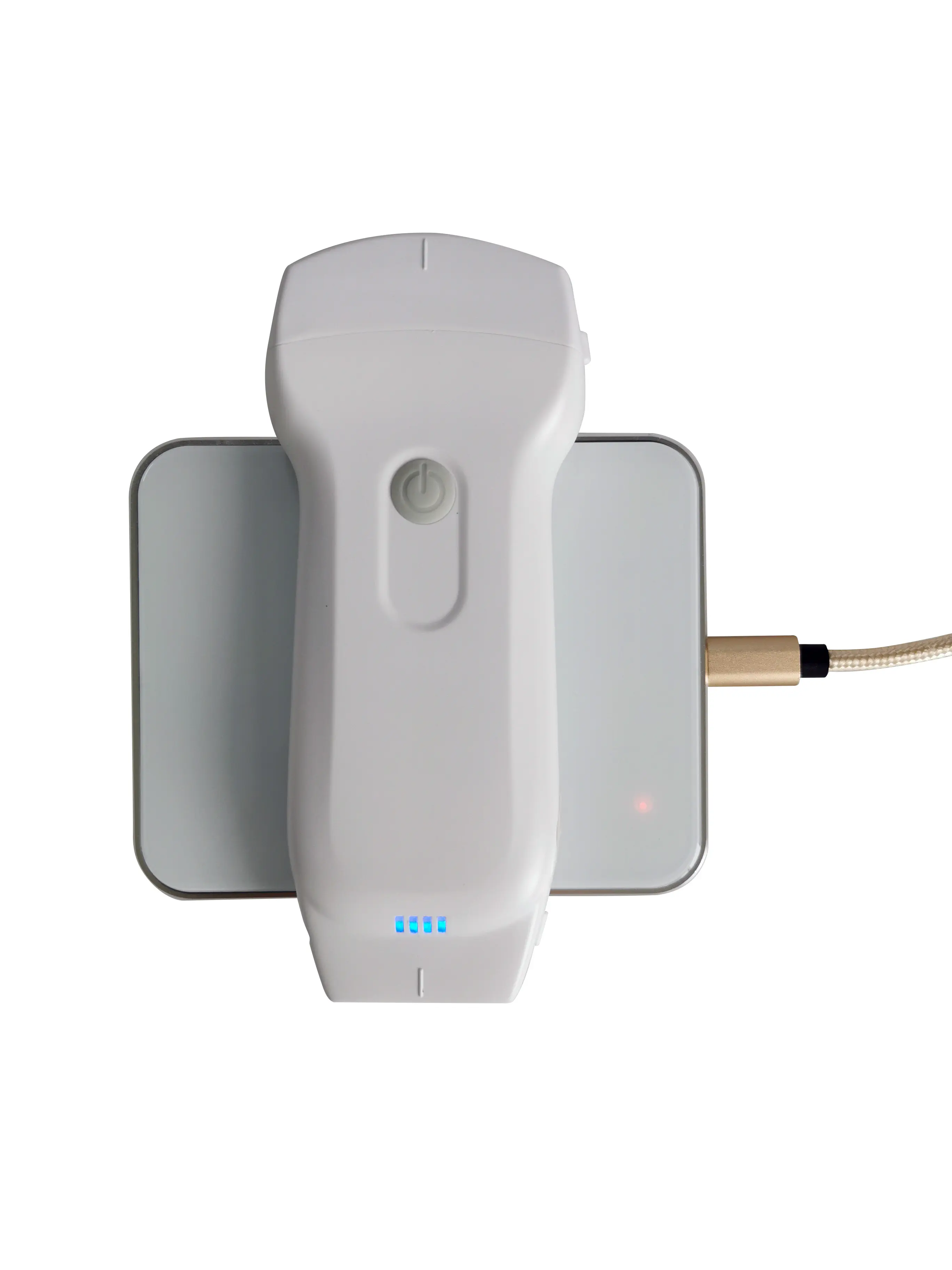 Sonda de ultrasonido portátil 3 en 1 de doble cabeza, escáner portátil de ultrasonido a Color, sonda lineal convexa y cardíaca
