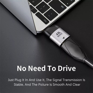 Usb c至HDTV C型电缆适配器8k VGA MiniDP DP 1.4显示端口RJ45 C型笔记本电脑电视Macbook投影仪 - Product Image 4