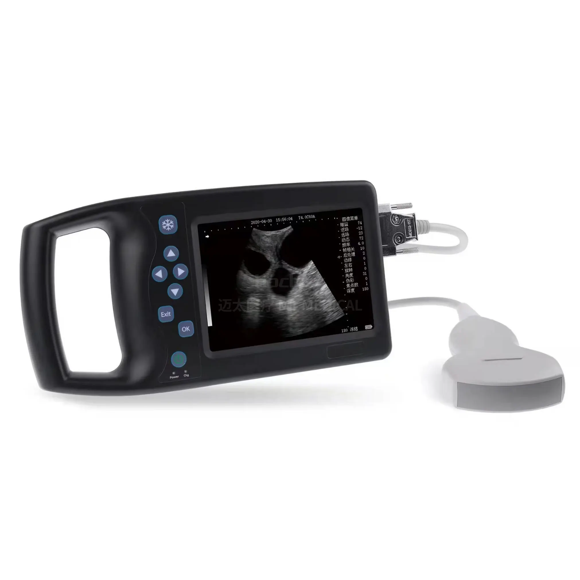 Scanner à ultrasons médical vétérinaire MT-MEDICAL sonde bovins chevaux porc mouton Animal Portable Machine numérique