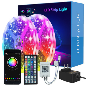 スマートLEDストリップライトAPP制御バッテリー駆動の柔軟なスマートLEDストリップライト - Product Image 1