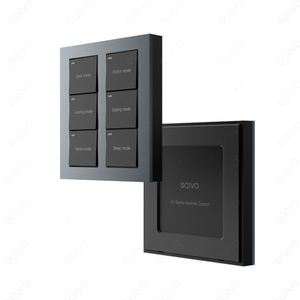 Nuevo estilo de diseño Interruptor de control remoto inteligente Tuya Panel de metal Soporte Sistema de voz Alexa - Product Image 2