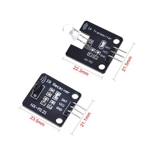 Digitales 38-kHz-Infrarotempfänger-und Sendersensormodul-Kit für optische Arduino-Roboter sensoren - Product Image 3