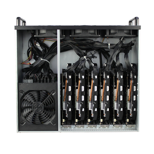 Carcasa de ordenador 4U 6GPU barebone, juego completo de GPU, marco de sistema con placa base para chasis de servidor, precio bajo - Product Image 2